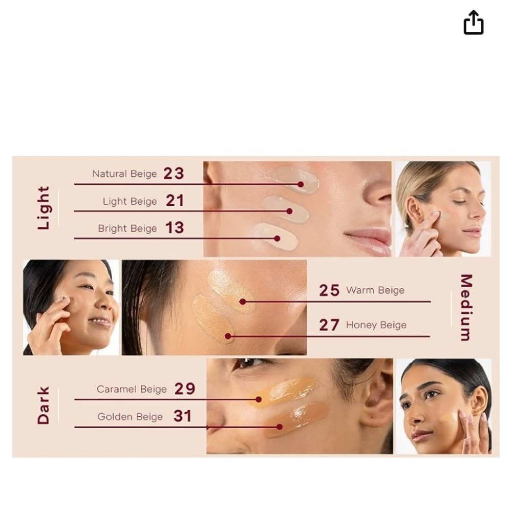 MISSHA M Perfect BB Cream No.21 Light Beige - Tinted Moisturizer SPF